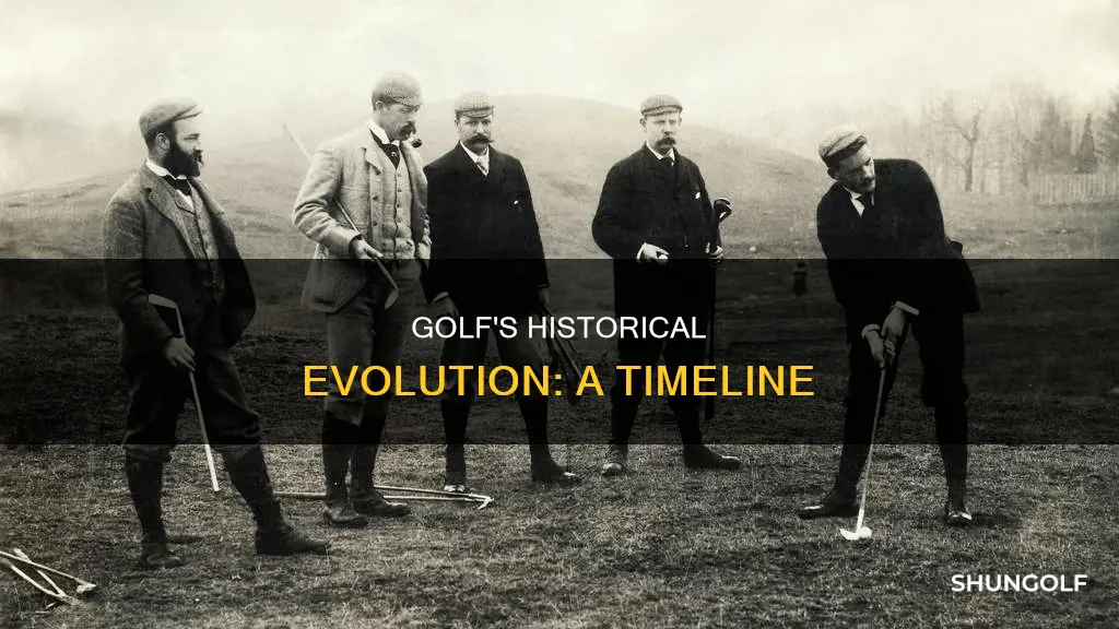 how long has golf been around