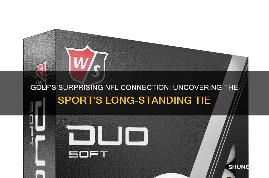 how long has golf been in the nfl