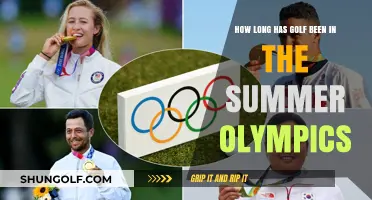 Golf's Olympic Journey: A Summer Games History and Timeline