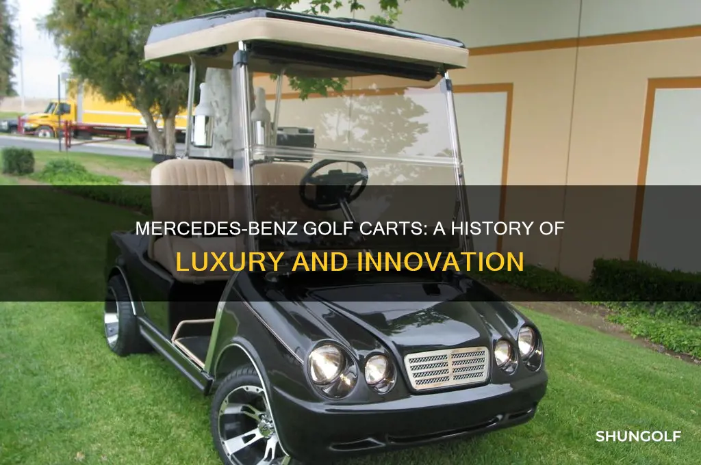 how long has mercedes benz made golf carts