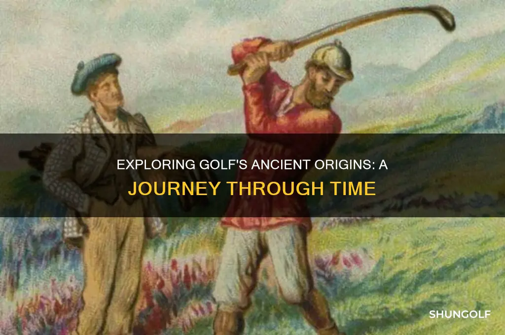 how long has the game of golf been around