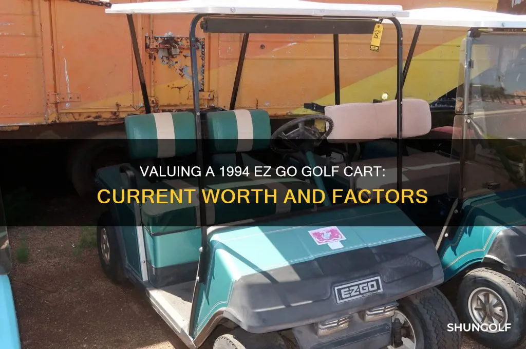 how long is a 1994 ez go golf cart worth
