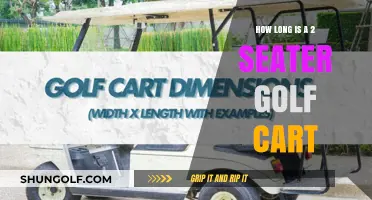 Compact Golf Cart Dimensions: 2-Seater Length Explained