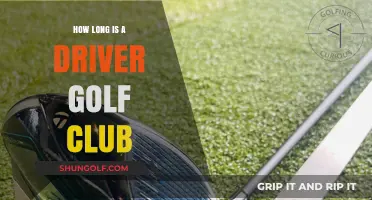 Understanding the Standard Length of a Driver Golf Club