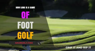 FootGolf Game Duration: Understanding the Length of a Match