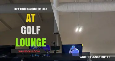 Golf Lounge Game Duration: How Long Does a Round Typically Last?