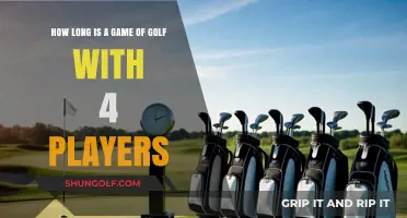 Average Duration of a 4-Player Golf Game: What to Expect