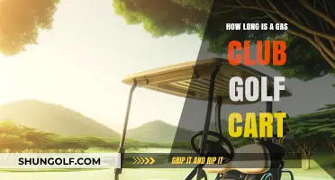 Gas Club Golf Cart Length: A Comprehensive Measurement Guide