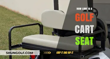Golf Cart Seat Dimensions: Understanding Standard Lengths and Sizes