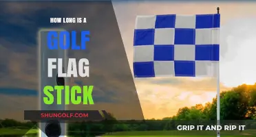 Understanding the Standard Length of a Golf Flag Stick