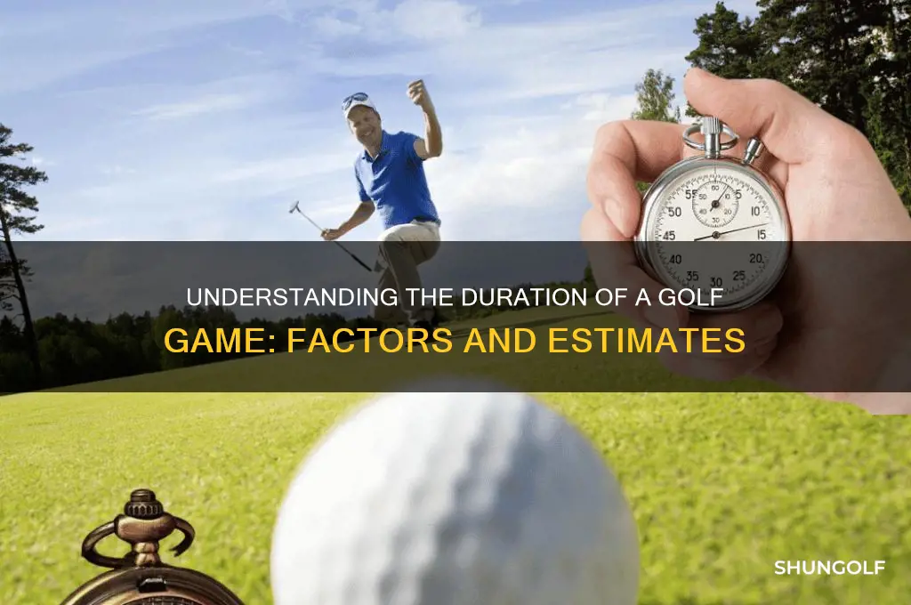 how long is a golf game