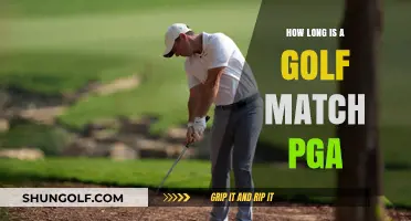 PGA Golf Match Duration: Understanding the Length of a Tournament