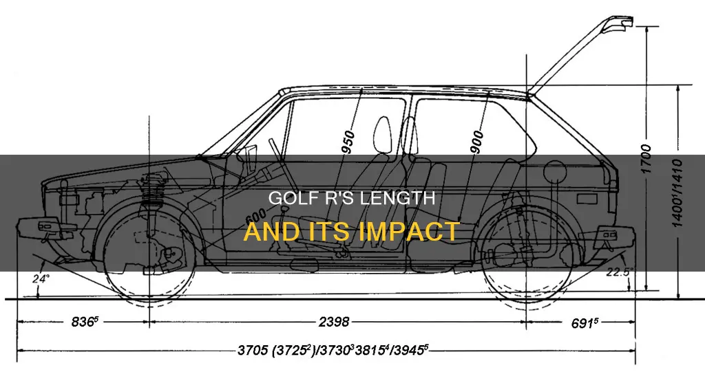 how long is a golf r