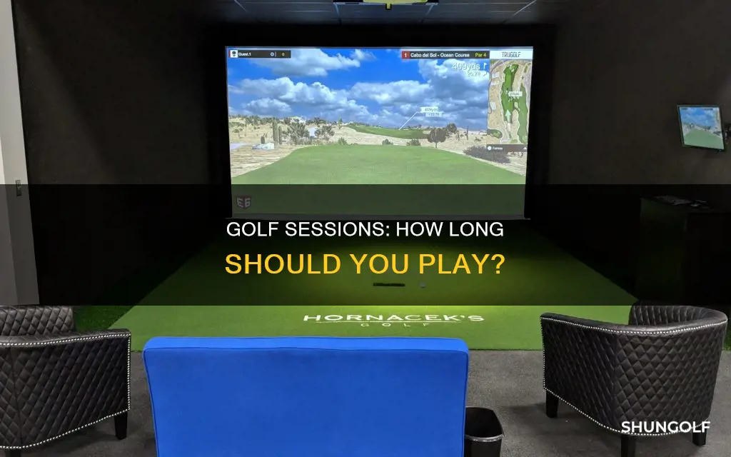 how long is a golf session