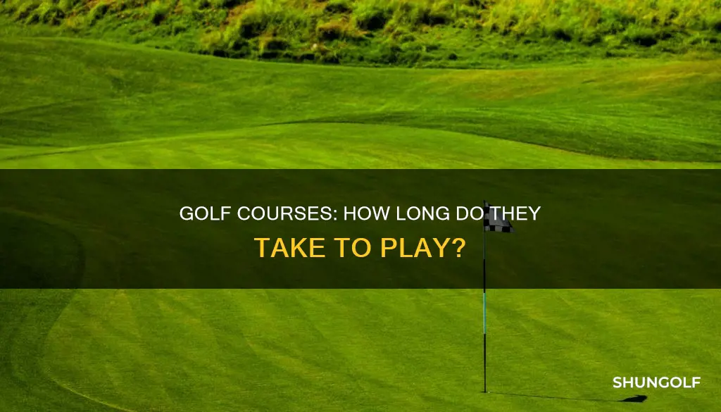 how long is a golf