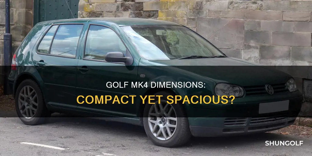 how long is a mk4 golf