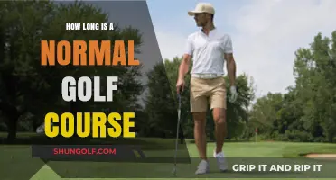 Understanding the Standard Length of a Typical Golf Course