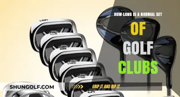 Standard Golf Club Set Length: What's Considered Normal?