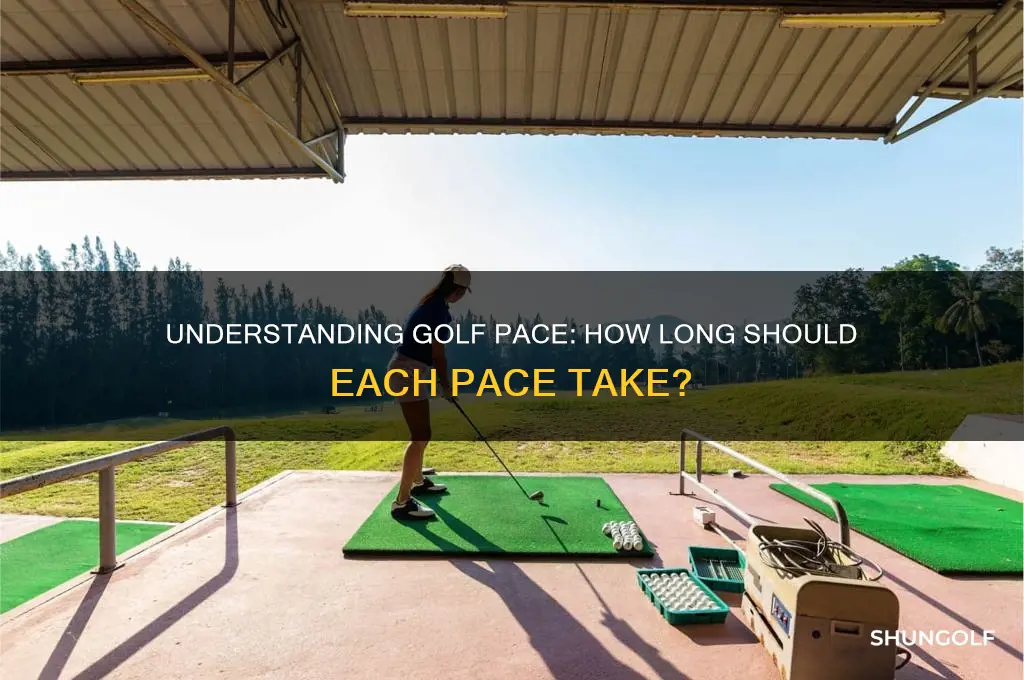 how long is a pace in golf