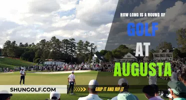 Exploring Augusta National: Average Duration of a Golf Round