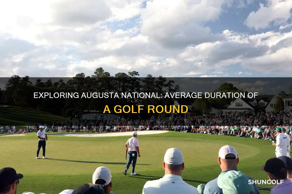 how long is a round of golf at augusta