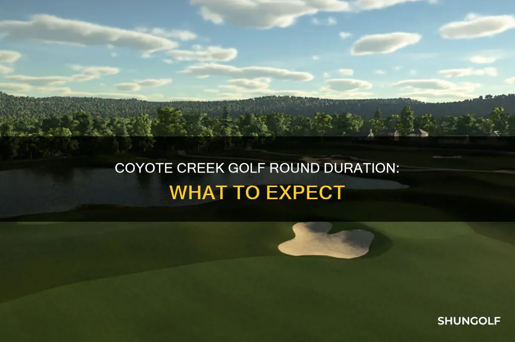 how long is a round of golf at coyote creek