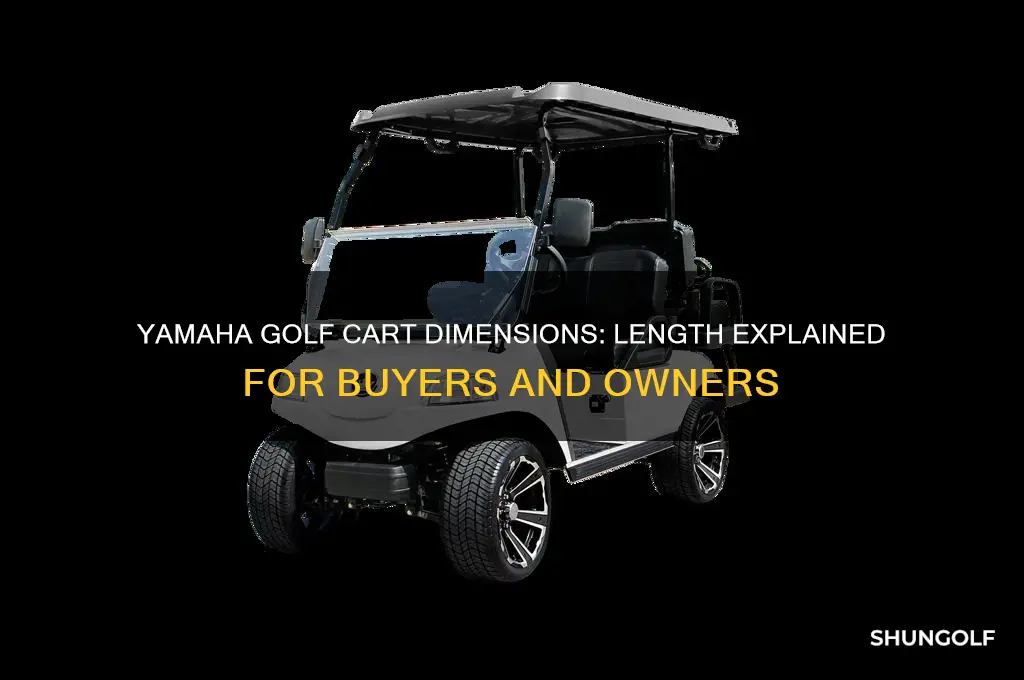 how long is a yamaha golf cart