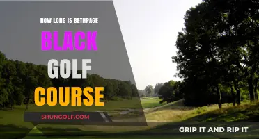 Exploring Bethpage Black: Unveiling the Length of This Iconic Golf Course