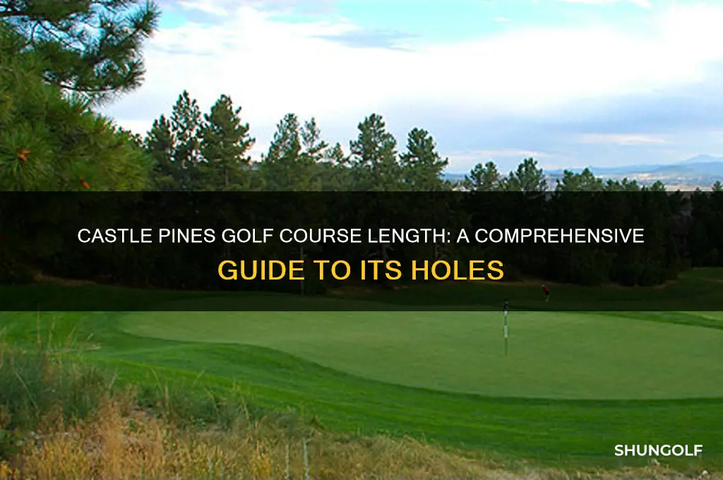 how long is castle pines golf course