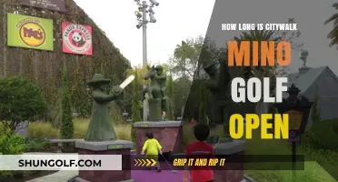 CityWalk Mini Golf Hours: When Can You Play?