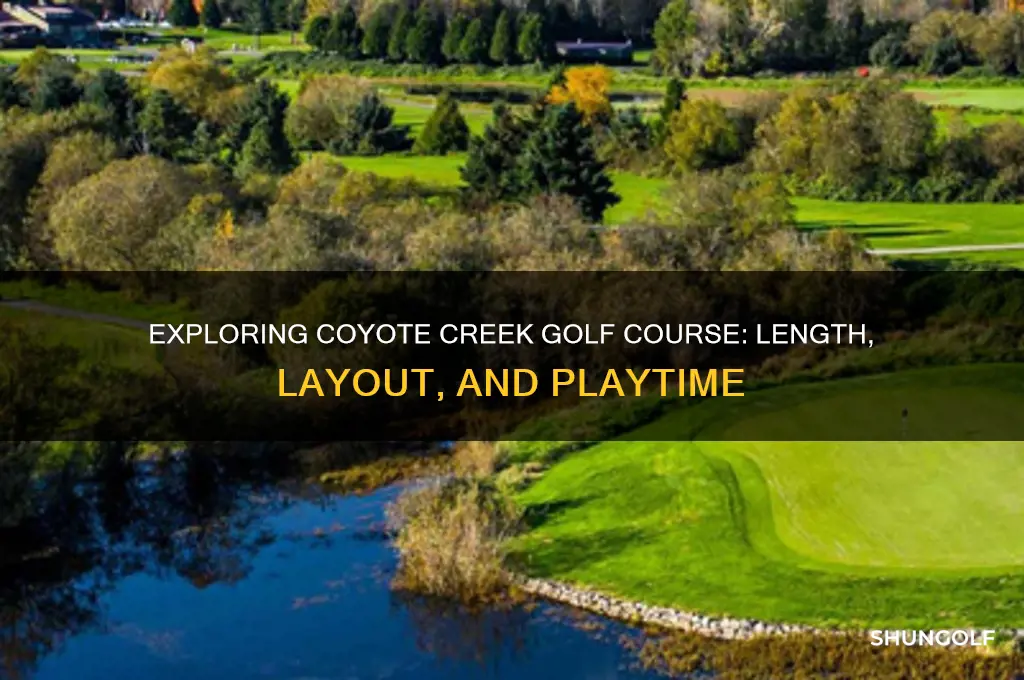how long is coyote creek golf course