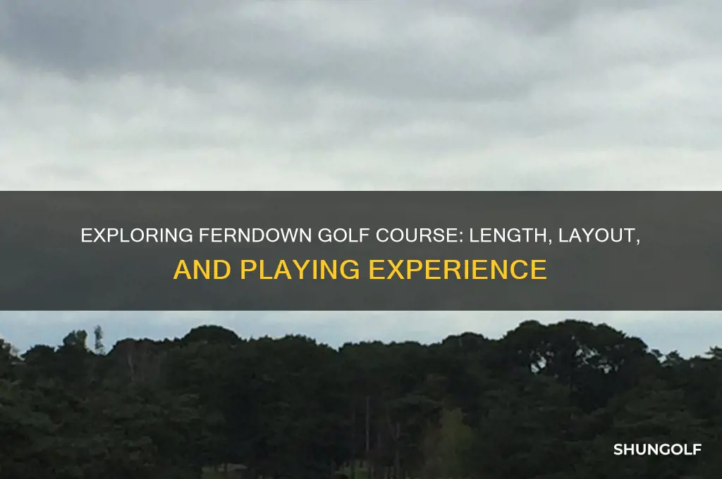 how long is ferndown golf course
