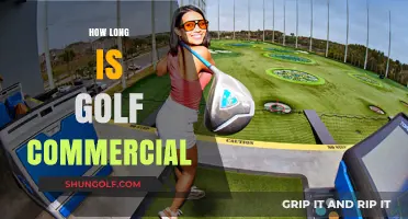 Golf Commercials: How Long Is Too Long?