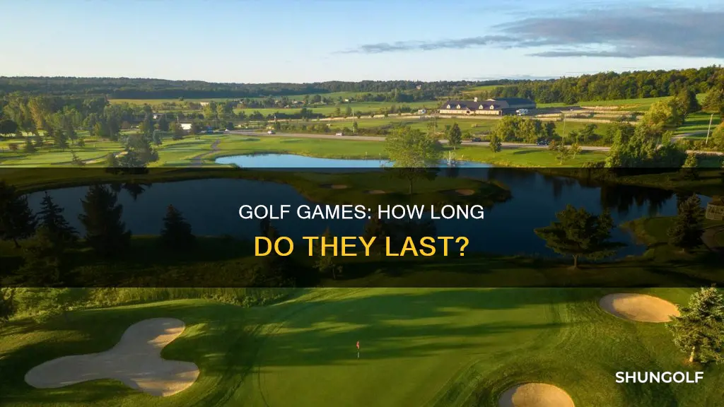how long is golf