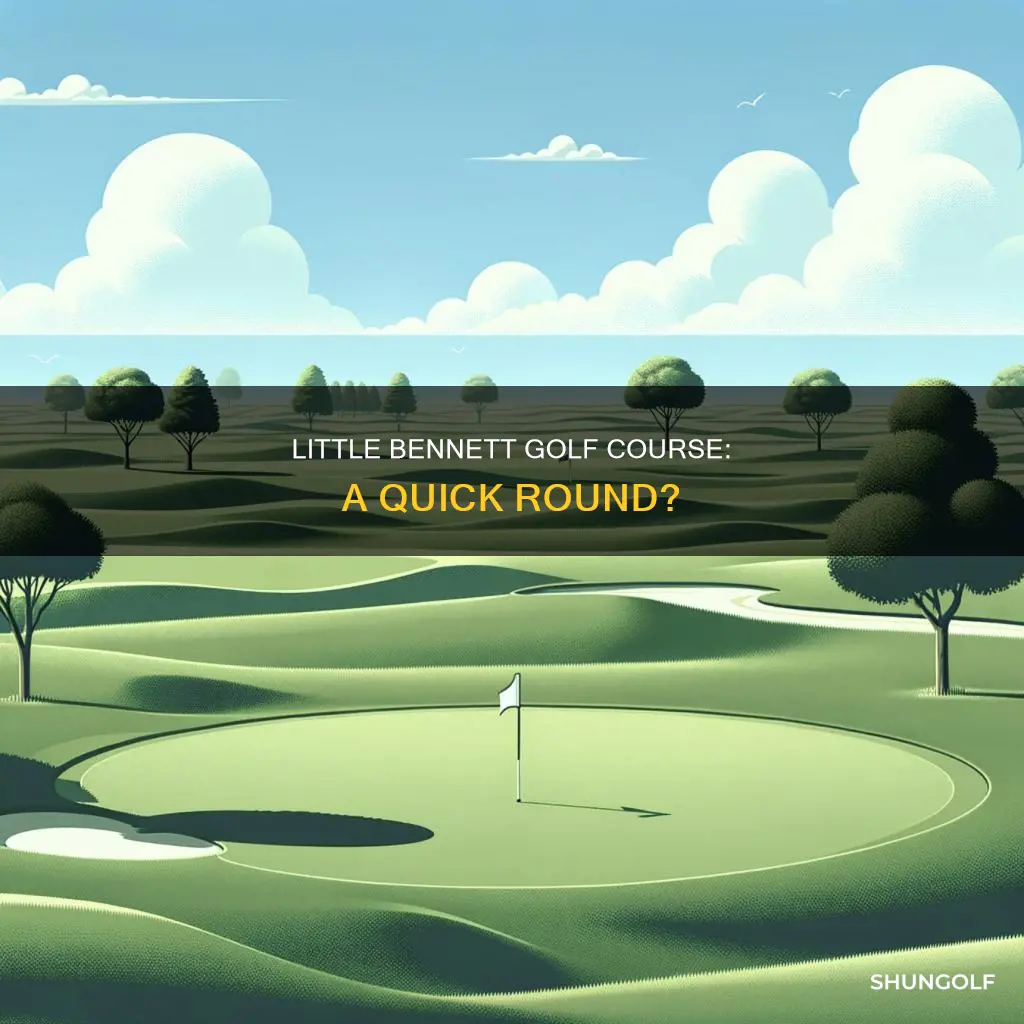 how long is little bennett golf