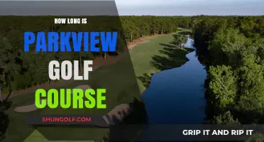 Discover Parkview Golf Course's Length and Layout: A Comprehensive Guide