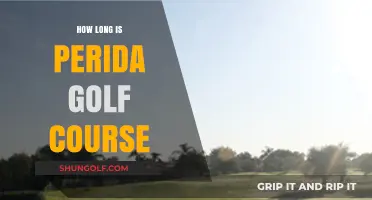 Exploring Perida Golf Course: Length, Layout, and Playing Time