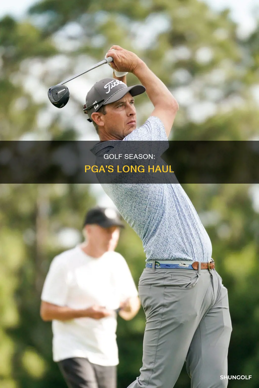 how long is pga golf season