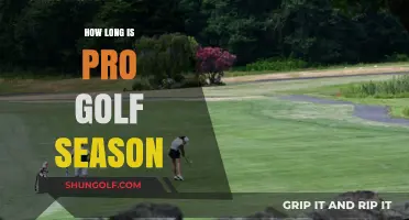 Golf Season: How Long Do Pros Play?