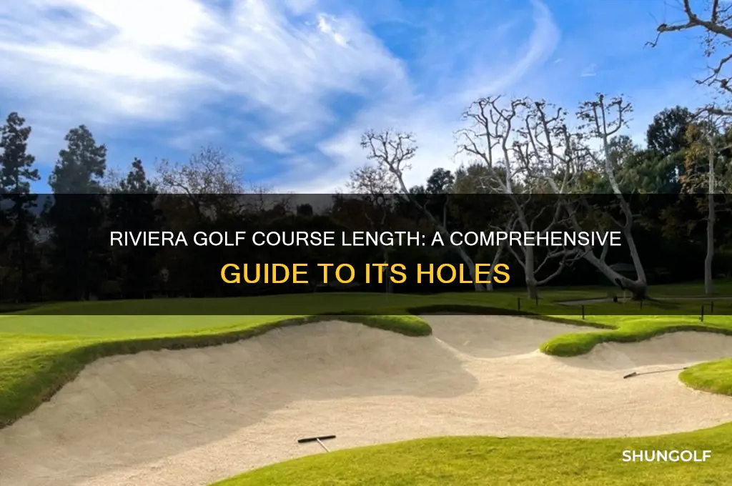 how long is riviera golf course
