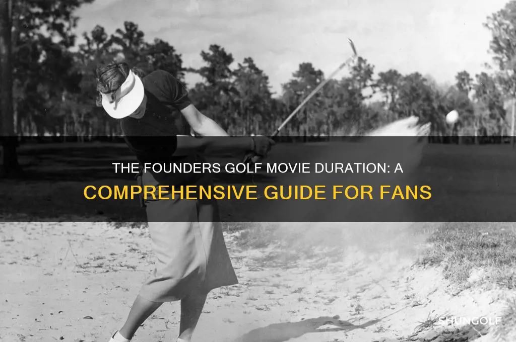 how long is the founders golf movie