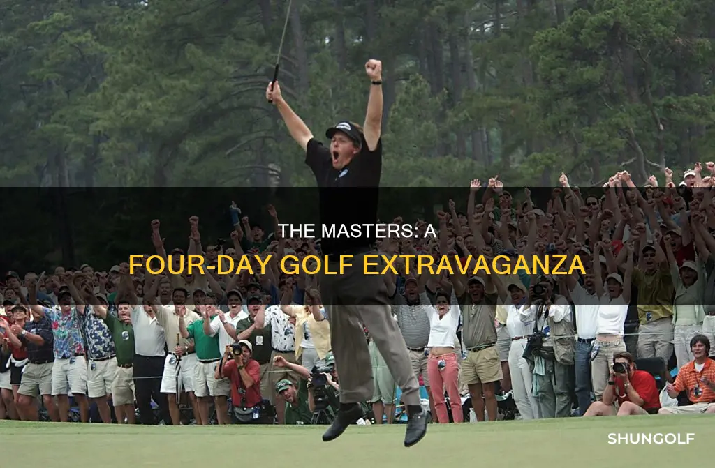 how long is the golf masters