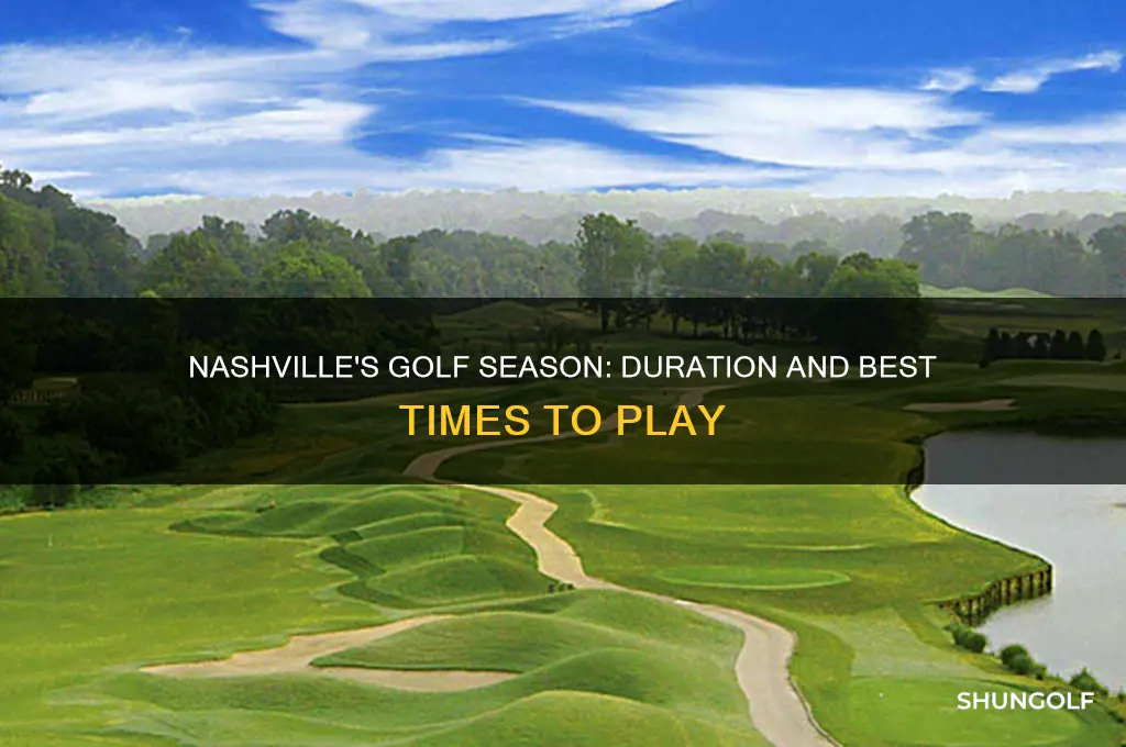how long is the golf season in nashville