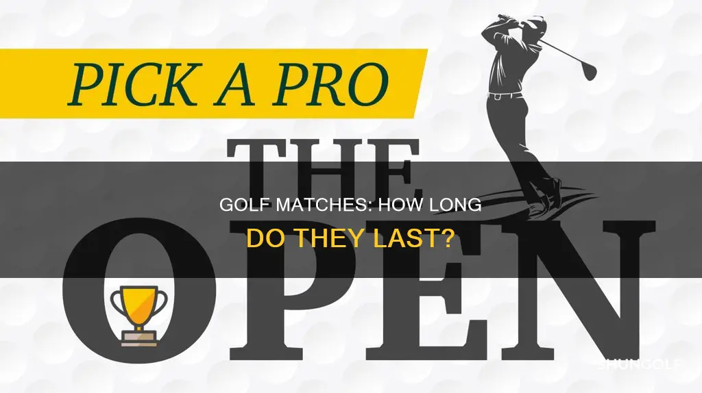 how long is the match golf