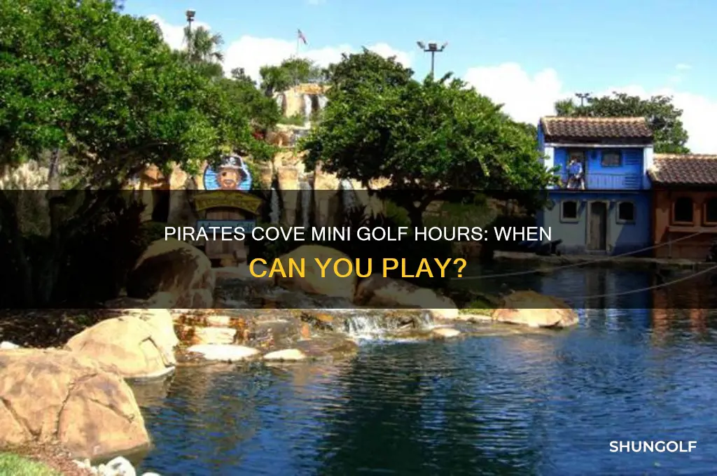 how long is the pirates cove mimi golf open