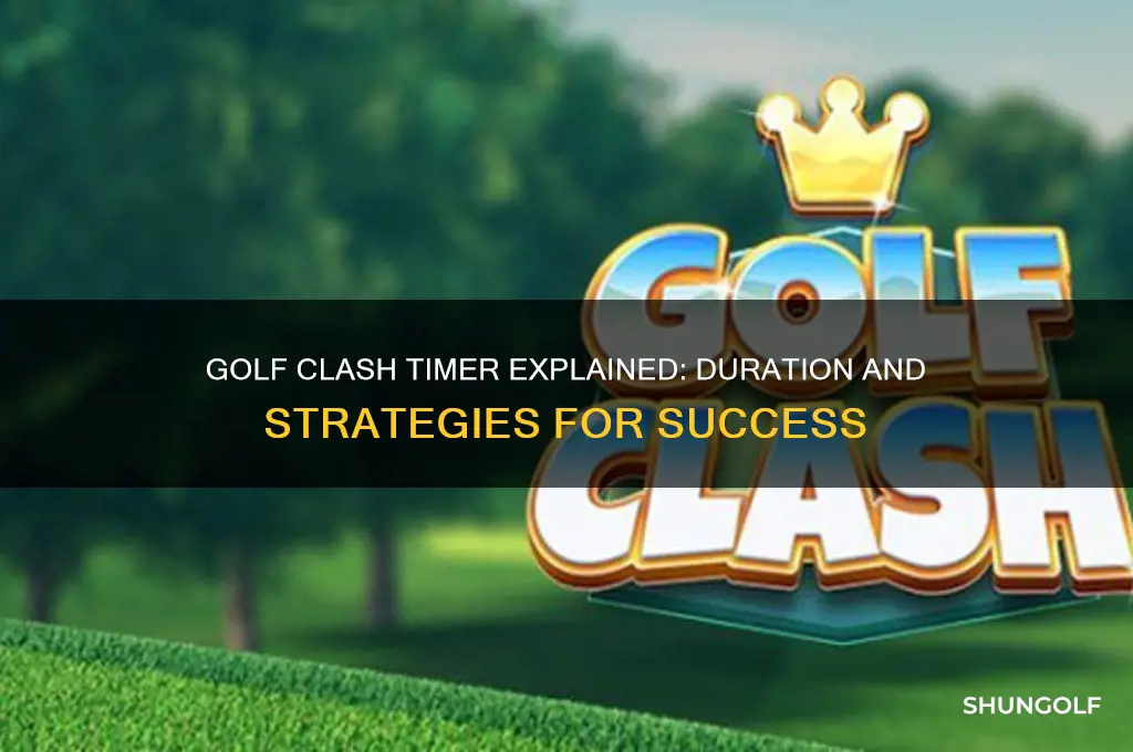 how long is the timer in golf clash