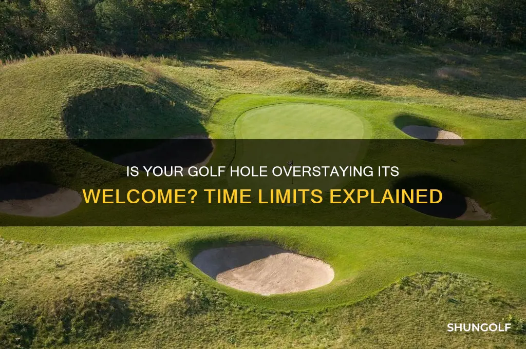 how long is too long for one golf hole