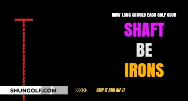 Choosing the Right Iron Shaft Length for Your Golf Game