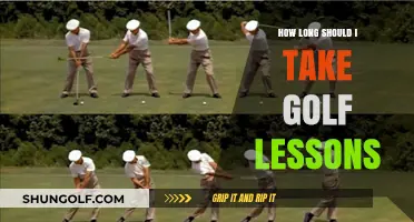 Mastering Your Golf Swing: Optimal Duration for Effective Lessons