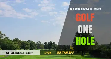 Mastering the Pace: Ideal Time to Golf a Single Hole
